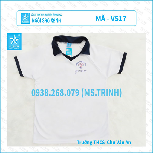 ÁO THỂ DỤC VS17 - THCS CHU VĂN AN